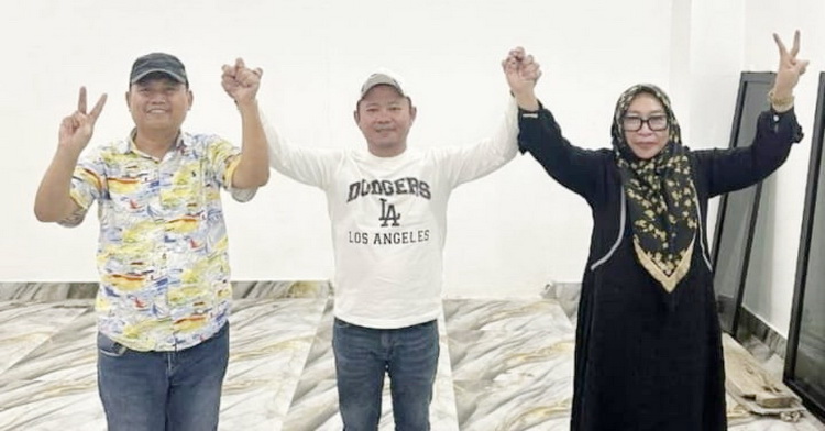 Kehadiran Revan Pada Kampanye Dialogis Paslon Bercahaya Dalam PSU Pilkada Gorontalo Utara 2025 Sukses Membakar Semangat Pendukung.ft02
