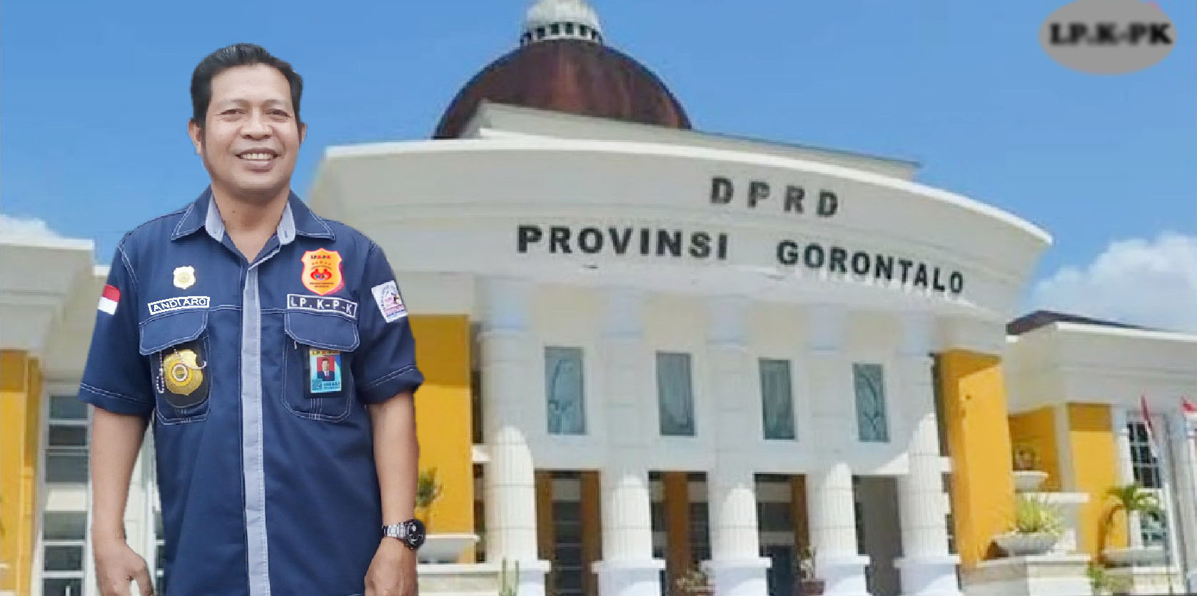 Andi Aro Ketua Umum Komisi Nasional LP-K.P.K Puas Atas Pemberhentian Wahyudin Muridu Usai Videonya Viral.