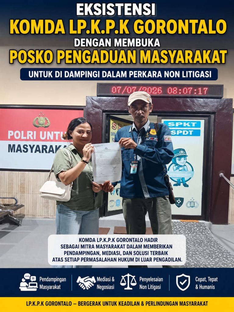 posko pengaduan masyaraka LP.K-P-K