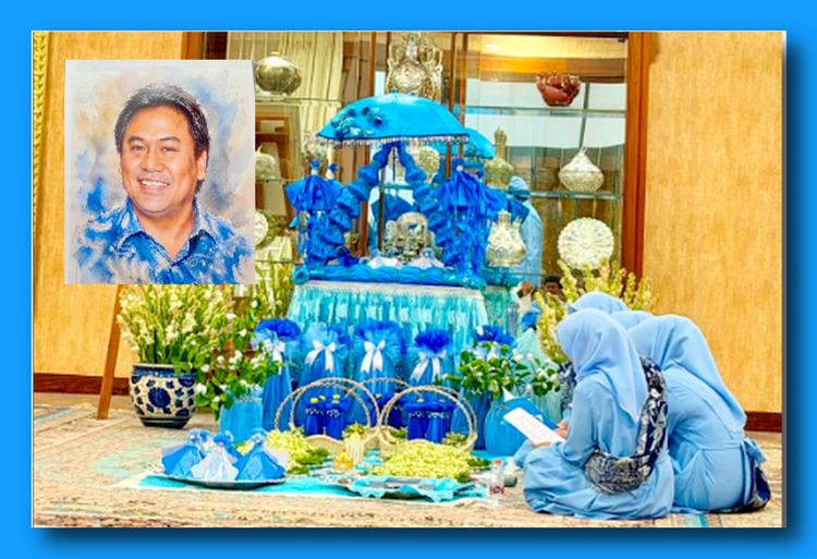 Foto Tradisi Gorontalo Empat Puluh Atas Wafatnya Alm Rachmat Gobel.ft01