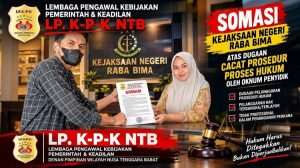 Dinilai Lamban Tangani Skandal KIP Kuliah, LP.K-P-K NTB Layangkan Somasi Resmi ke Kejari Raba Bima